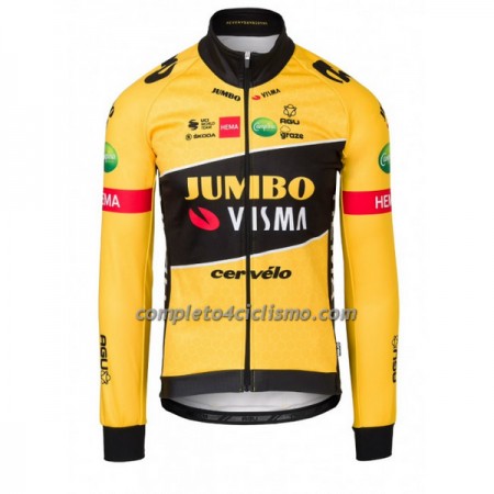 Maglia 2022 Jumbo-Visma Manica Lunga Maglia 2022 Jumbo-Visma Manica Lunga